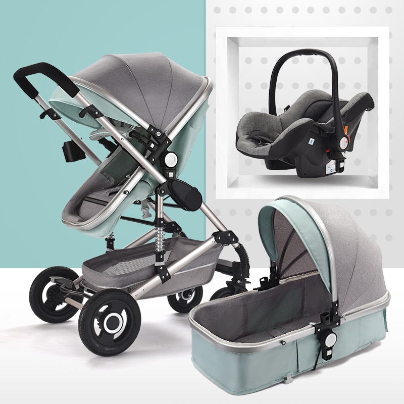 Baby Prams 3in1 Carrier Folding Stroller